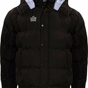 Admiral Parka Soccer Sideline Winter Jacket, Black